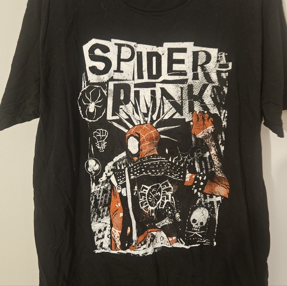 Marvel Black Spider-Man Graphic Tee